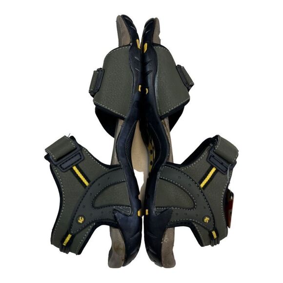 NWT Lee Cooper Men's 11 Olive Green Adjustable Strap Athletic Sports Sandals - Picture 7 of 9